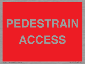PEDESTRAIN ACCESS